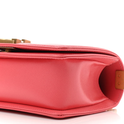 Chanel Caviar Quilted Small Boy Flap Pink 10 of 11
