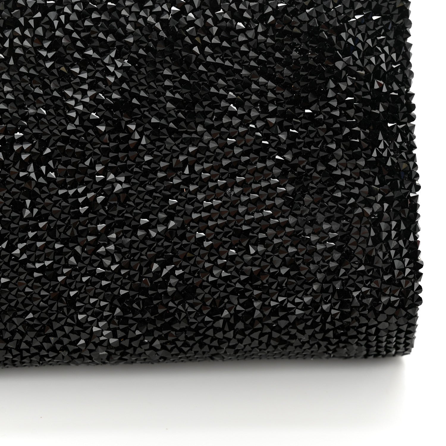 Judith Leiber Swarovski Crystal Perry Flap Clutch Black 11 of 11