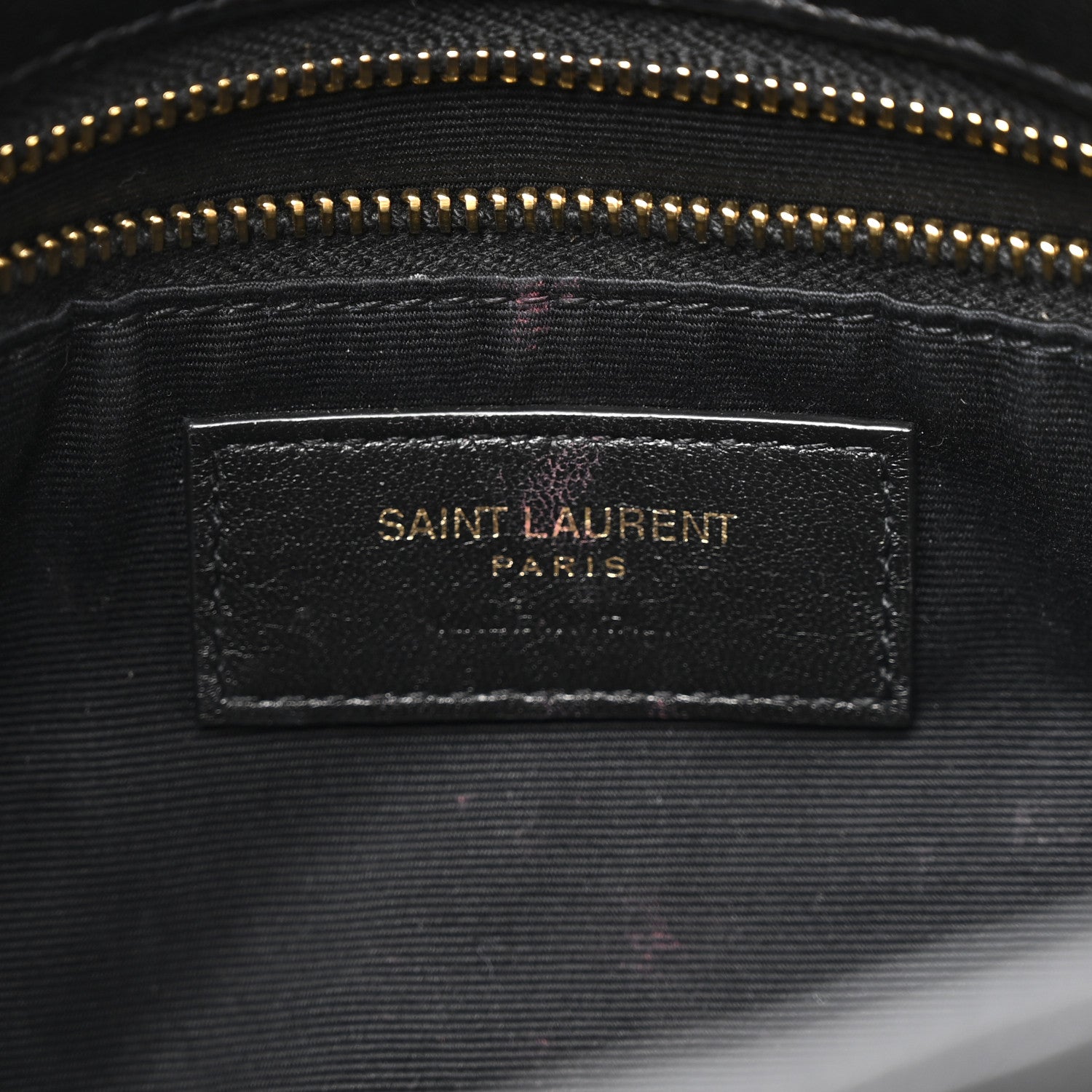 Saint Laurent Lambskin Quilted Toy Loulou Puffer Monogram Chain Satchel Black 6 of 15