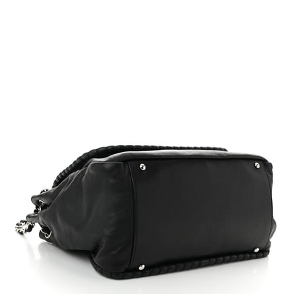 Chanel Calfskin Medium On the Bund Flap Black 4 of 10