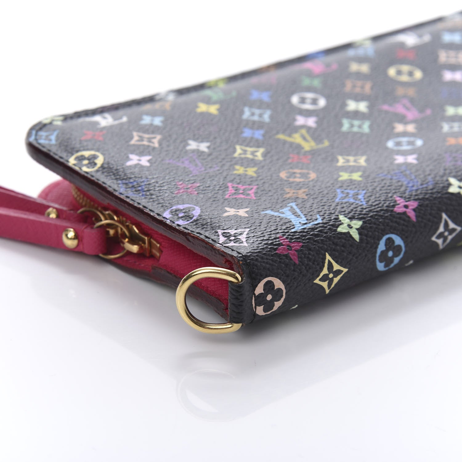 Louis Vuitton Monogram Multicolor Insolite Wallet Black Grenade 6 of 9