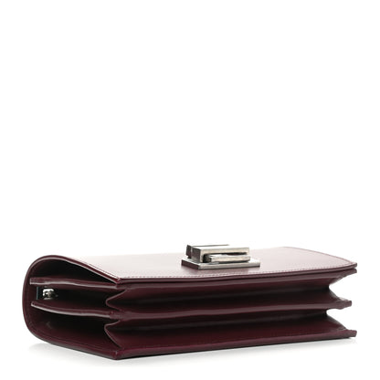 Saint Laurent Calfskin Metropolis Chain Shoulder Bag Rouge Legion 4 of 9