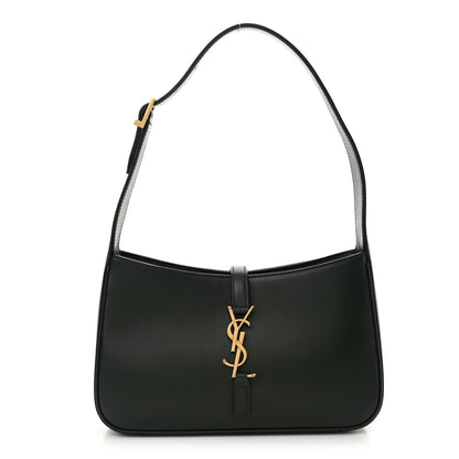 Saint Laurent Smooth Calfskin Le 5 A 7 Hobo Vert Fonce 1 of 13