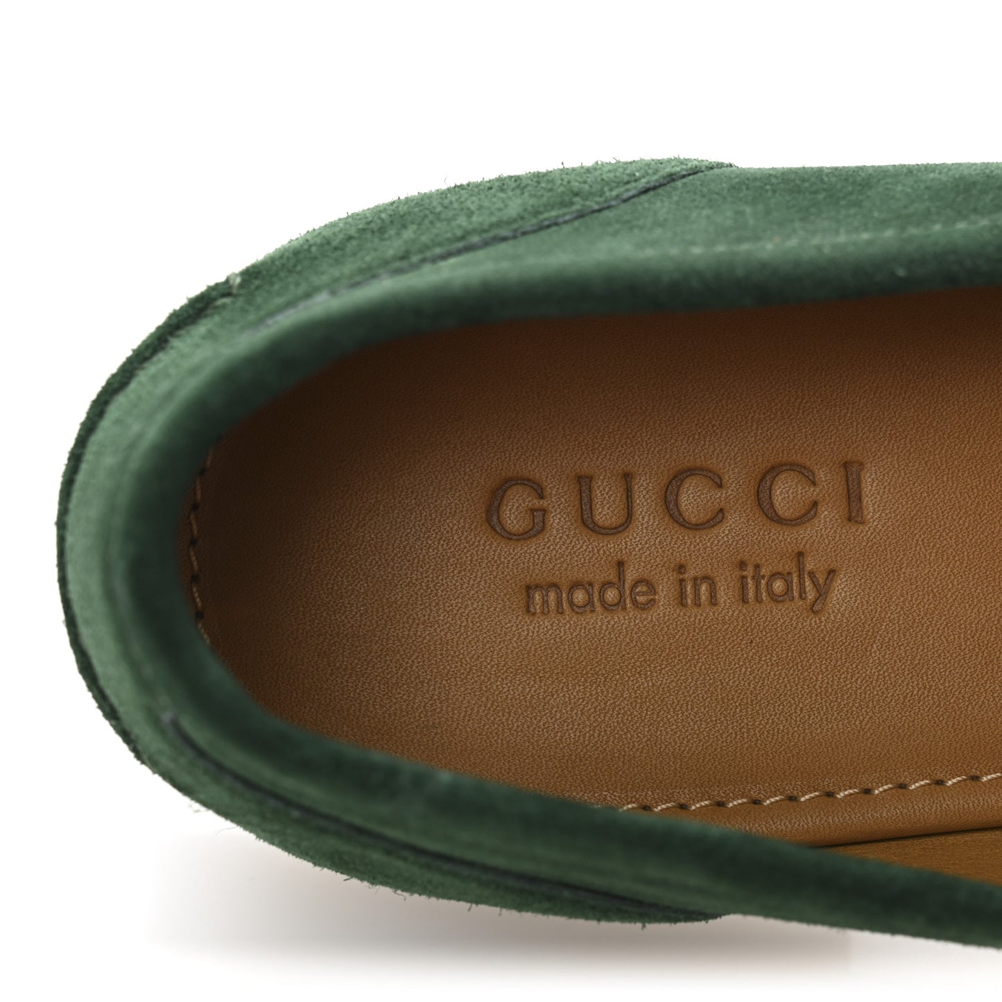 Suede Horsebit Mens Jordaan Loafers 9 Green