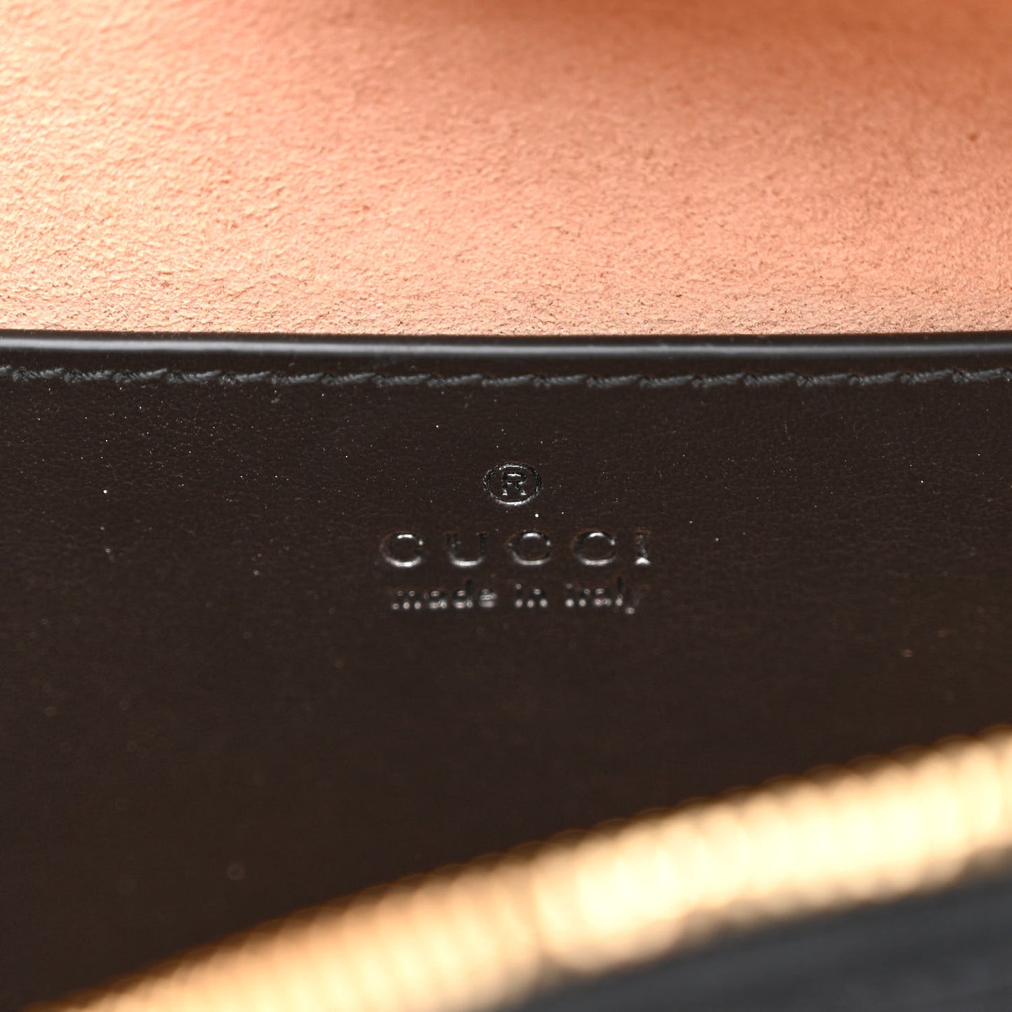 Calfskin Matelasse Diagonal Mini Interlocking G Heart Shoulder Bag Black