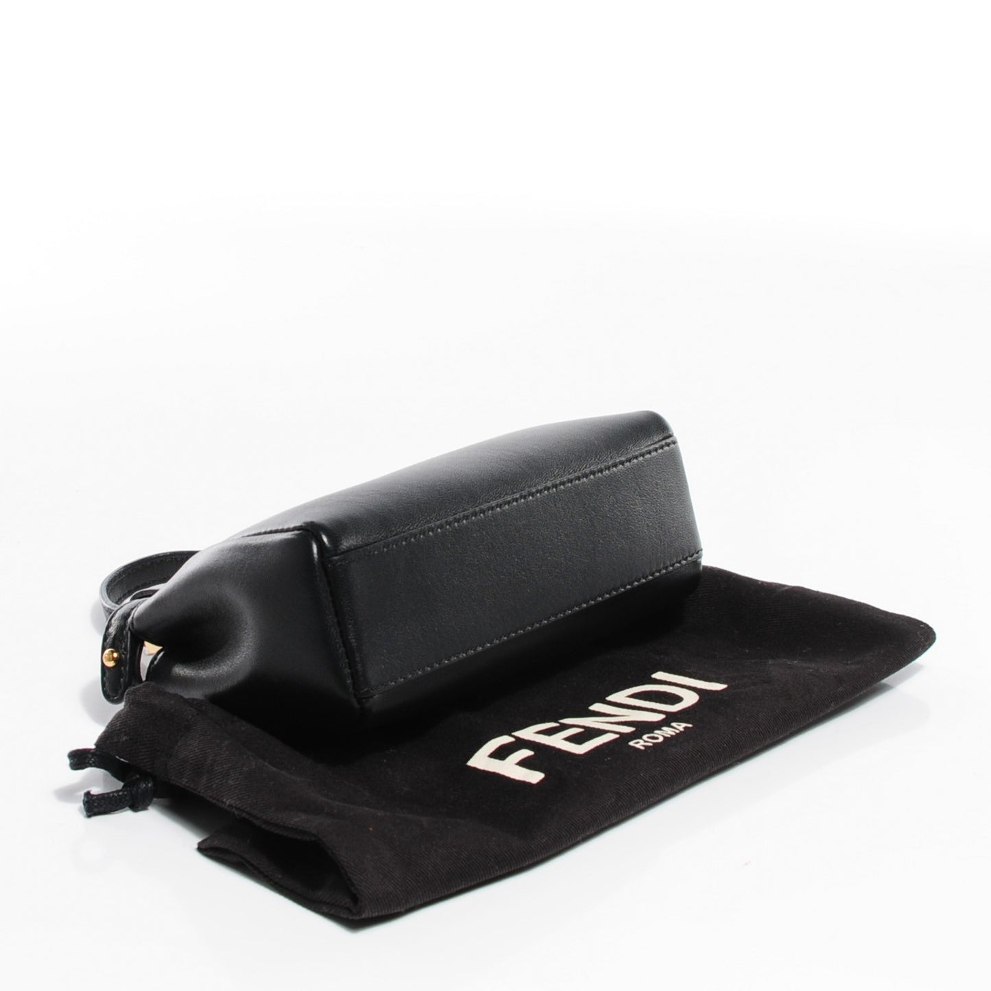 Nappa Micro Peekaboo Iconic Satchel Black