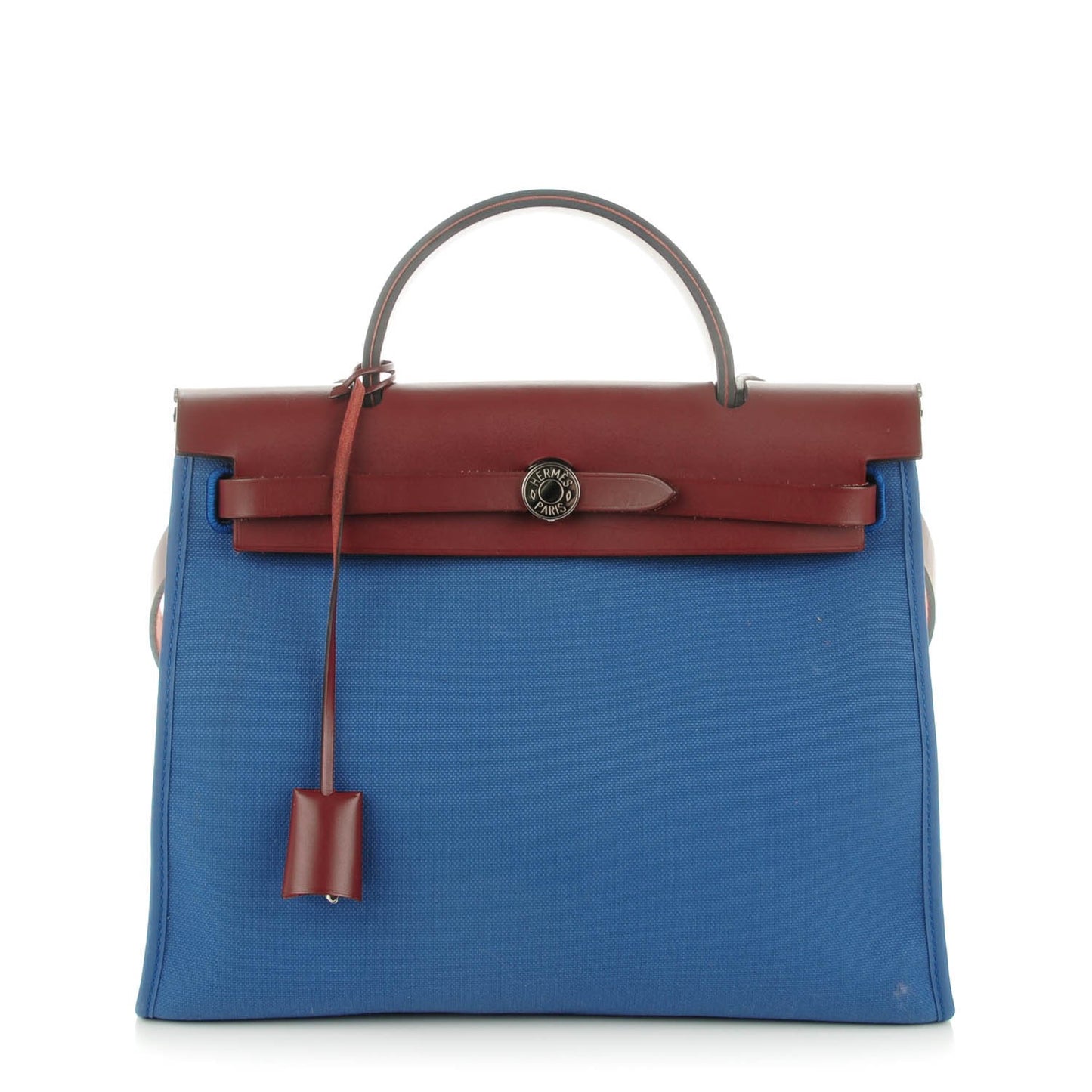Military Toile Vache Hunter Herbag Zip PM 31 Bleu Agate Rouge H