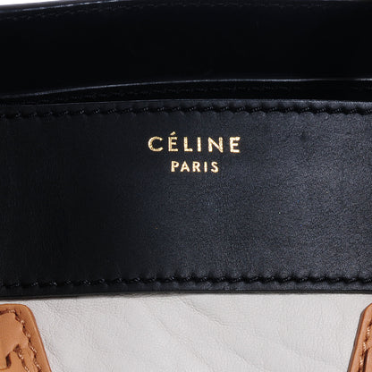 Celine Smooth Calfskin and Shrunken Lambskin Mini Tri-Color Luggage 8 of 9