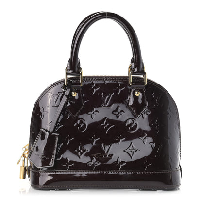 Louis Vuitton Vernis Alma BB Amarante 1 of 12
