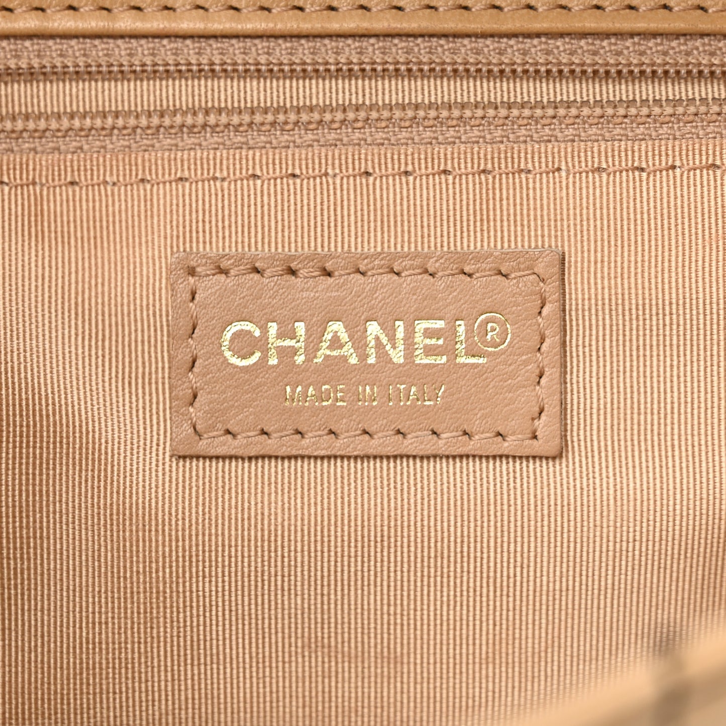 Lambskin Reissue Chocolate Bar Flap Beige Black