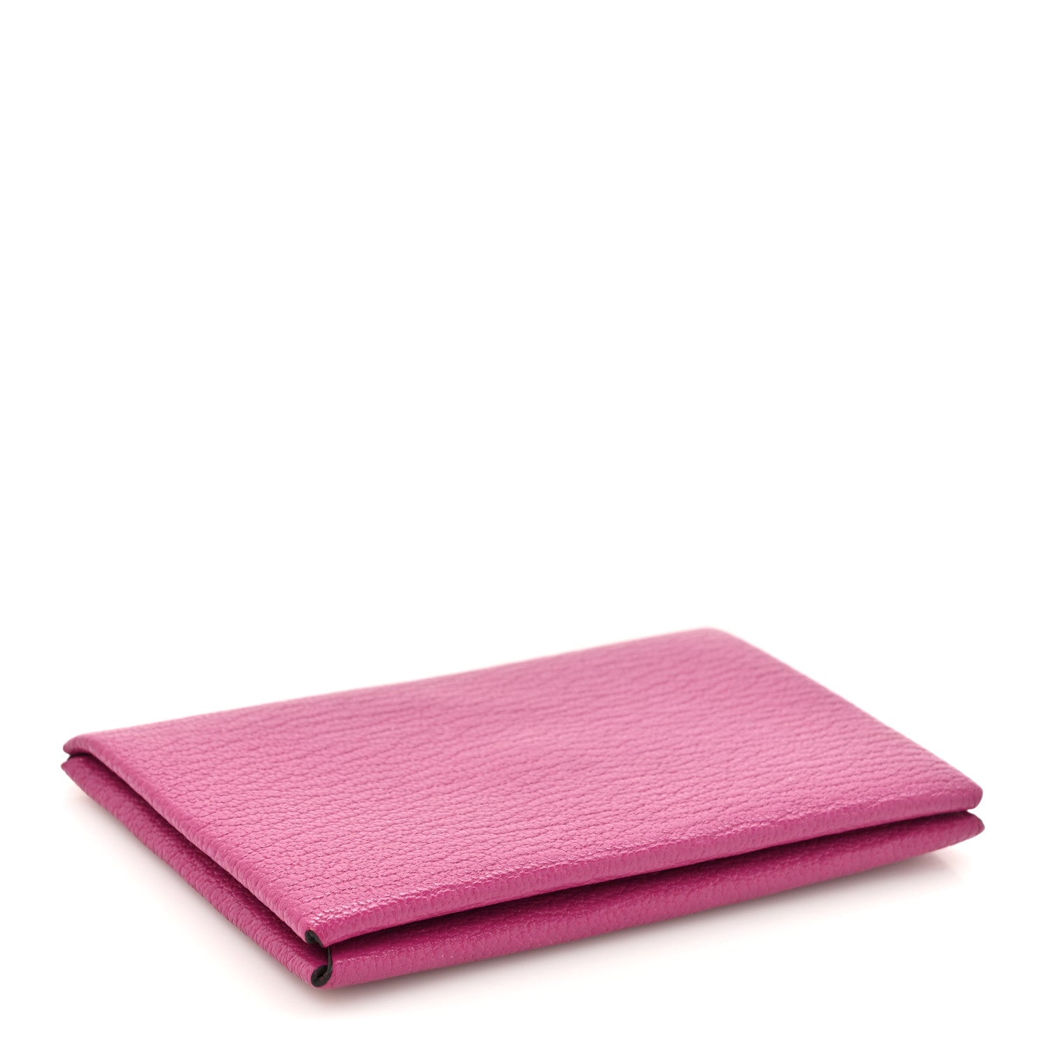 Hermes Chevre Mysore Calvi Card Case Rose Pourpre 4 of 7