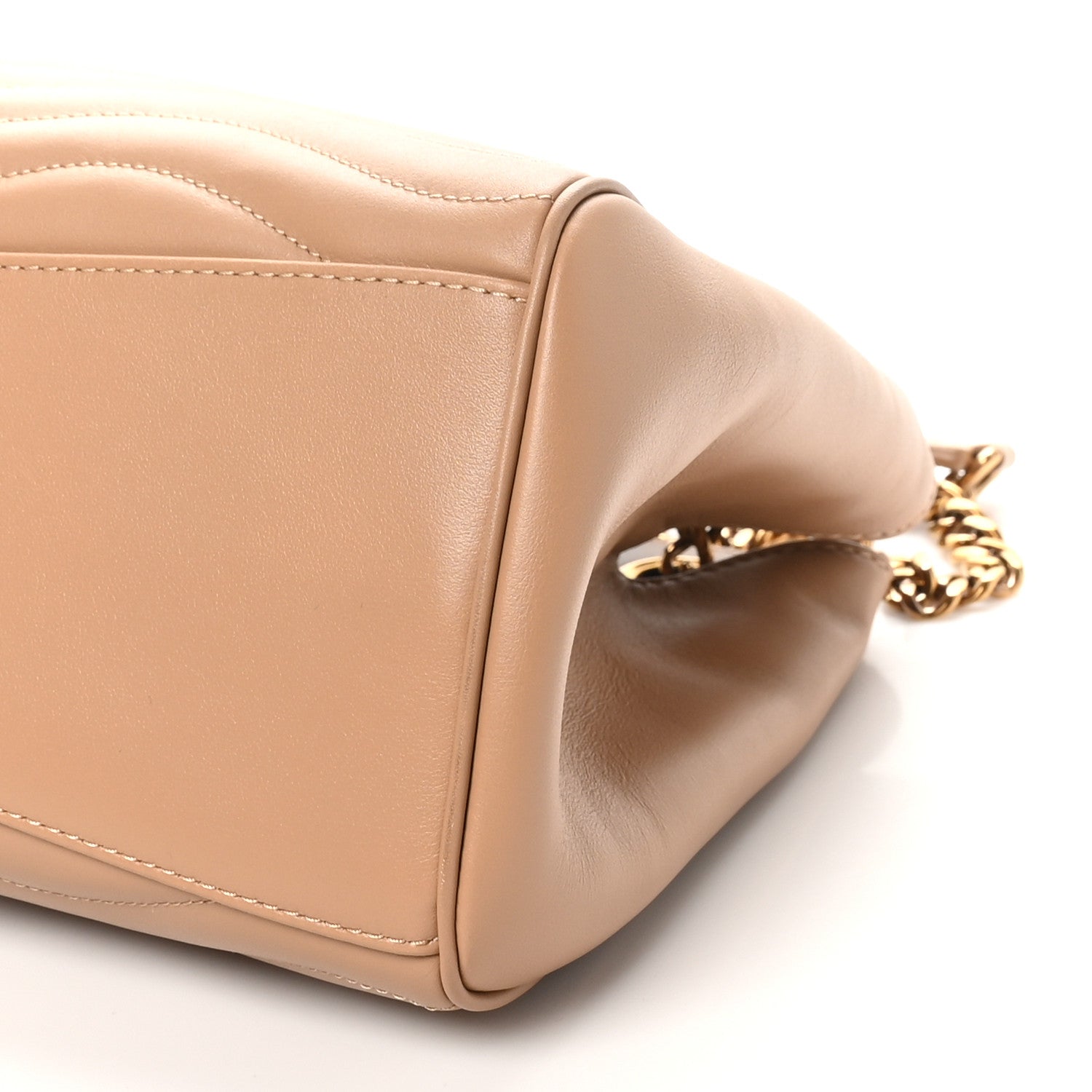 Louis Vuitton Calfskin New Wave Chain Tote Noisette 9 of 9