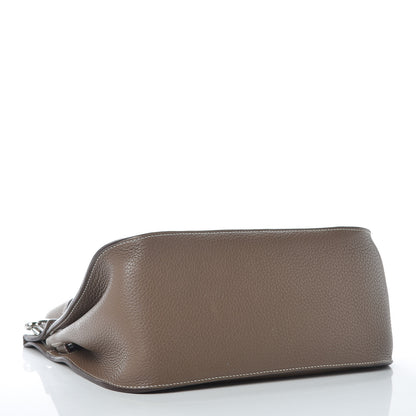 Hermes Taurillon Clemence Jypsiere 28 Etoupe 4 of 15