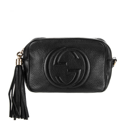 Gucci Pebbled Calfskin Small Soho Disco Bag Black 1 of 7