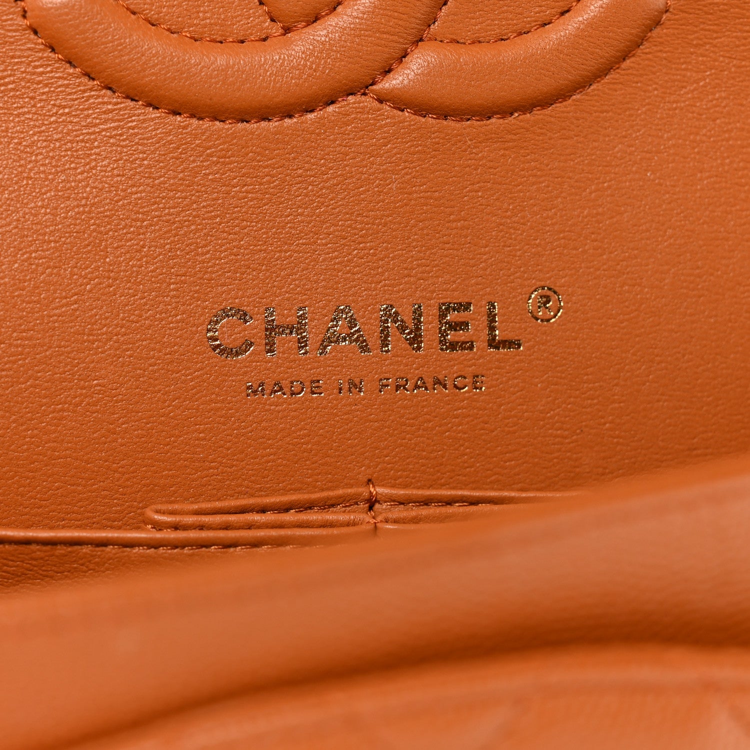 Chanel Caviar Quilted Medium Double Flap Light Brown 5 of 8