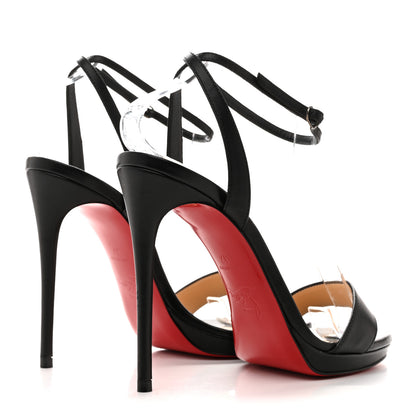 Christian Louboutin Nappa Loubi Queen 120 Pumps 37 Black 5 of 9