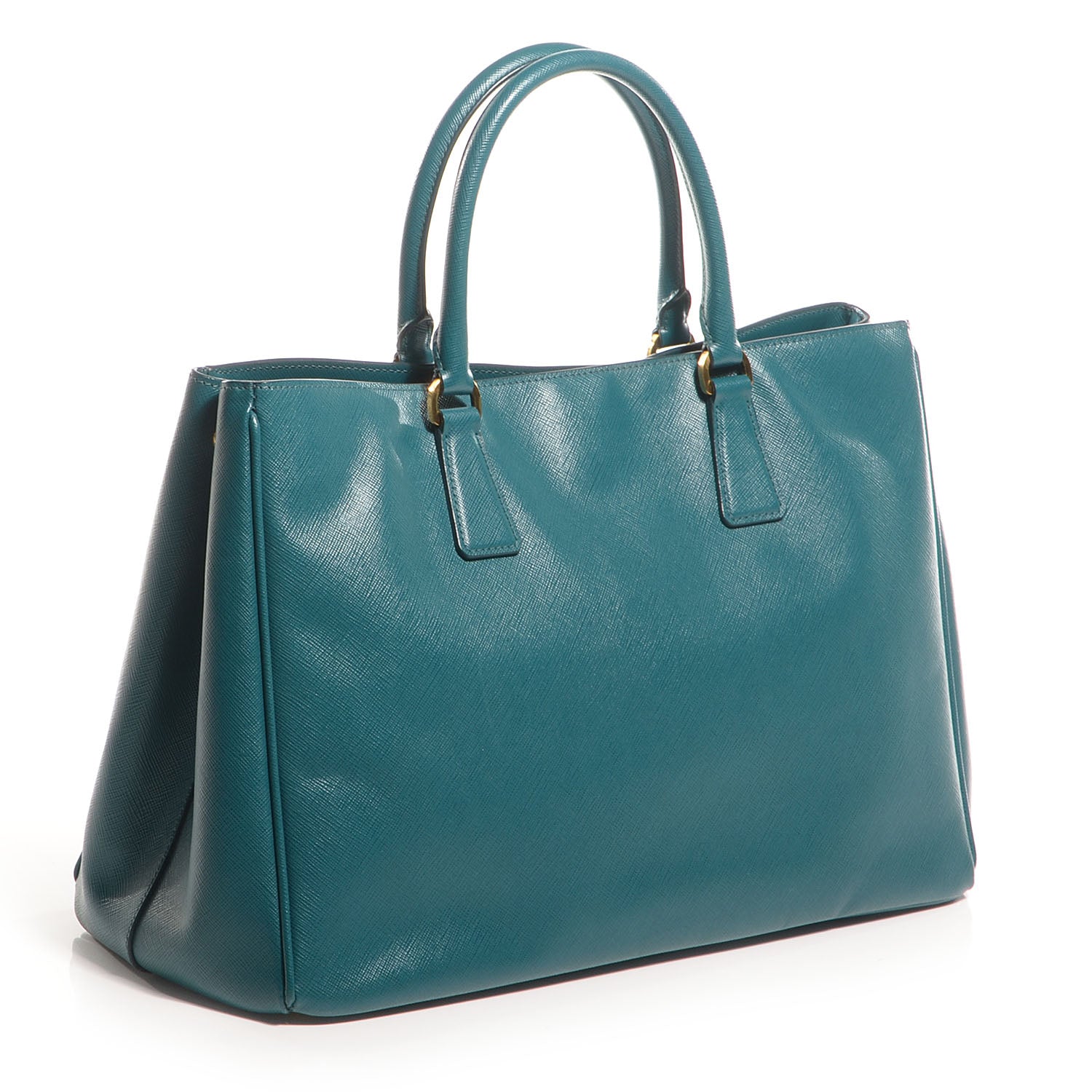 Prada Saffiano Lux Large Tote Ottanio 3 of 12