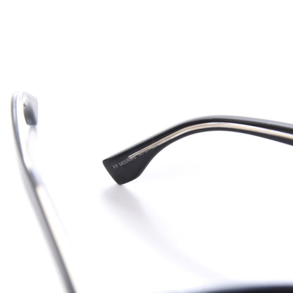 Fendi Acetate Rectangular FF M0040/S Sunglasses Black 5 of 8