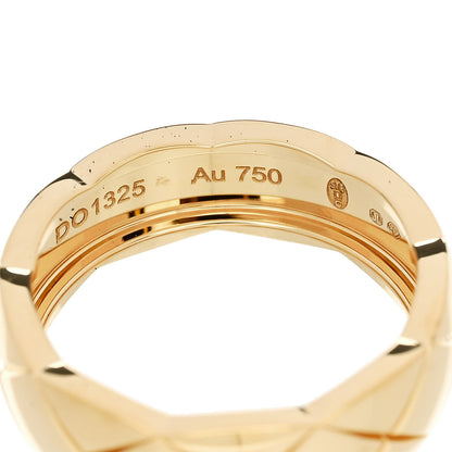 Chanel 18K Yellow Gold Small Coco Crush Ring 55 7.25 5 of 6