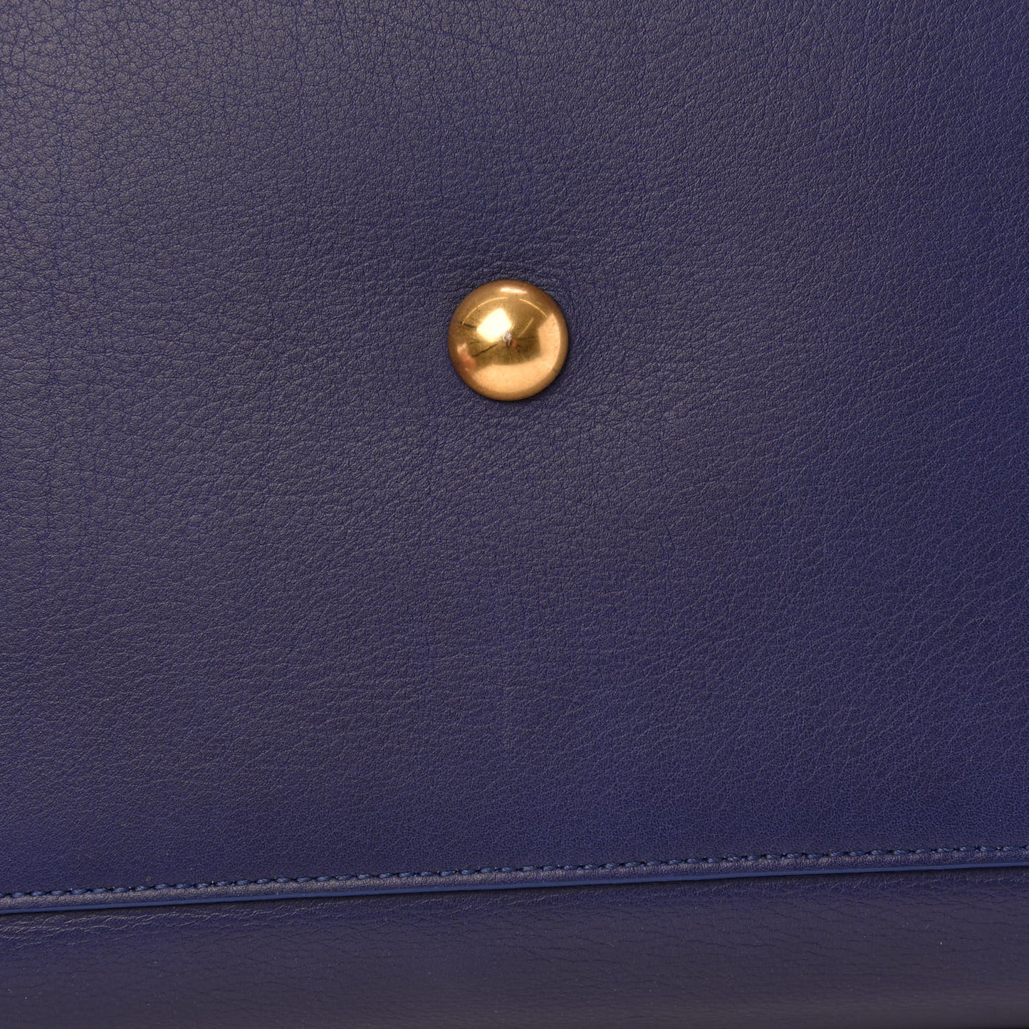 Calfskin Medium Classic Y Cabas Royal Blue