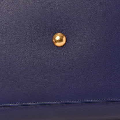 Saint Laurent Calfskin Medium Classic Y Cabas Royal Blue 9 of 10