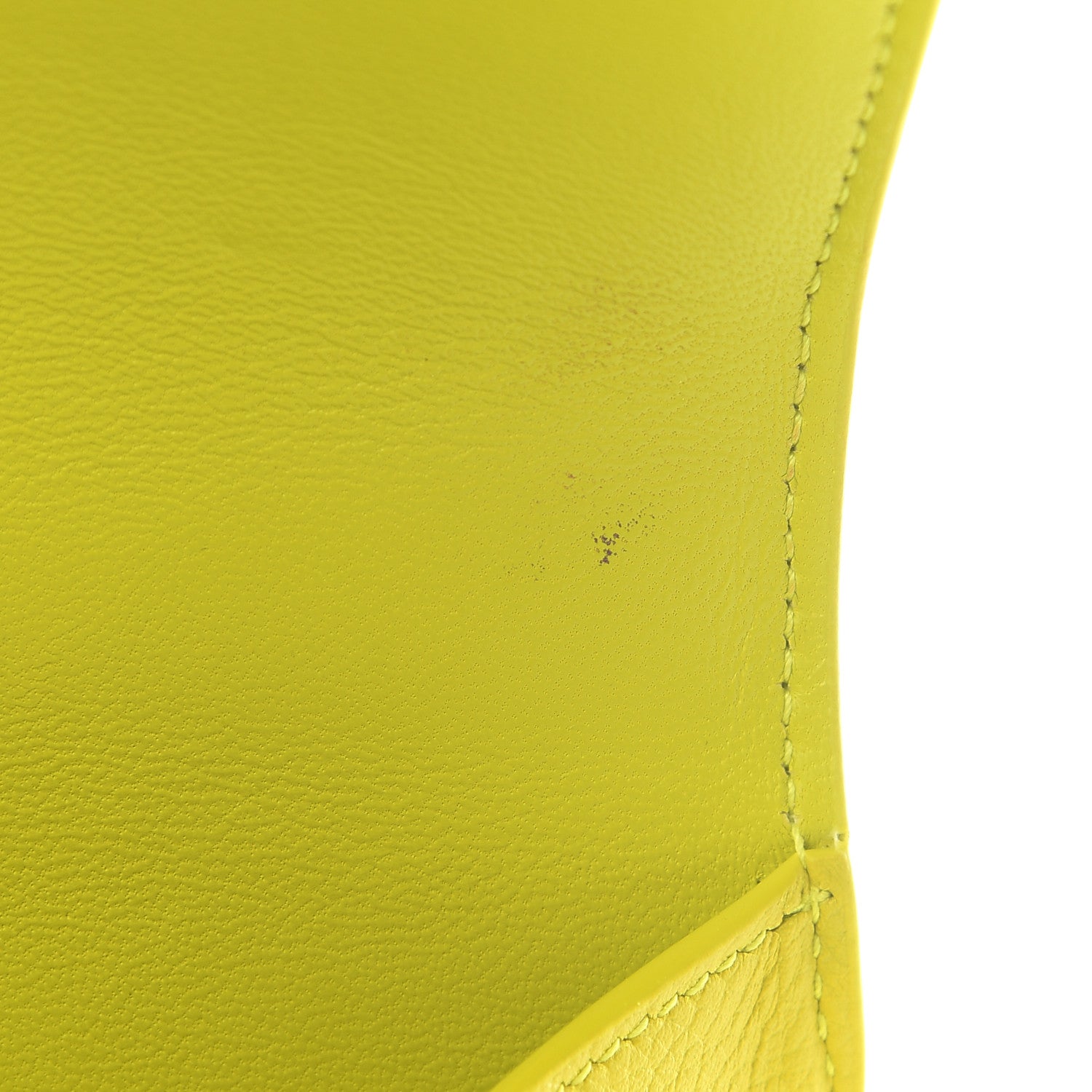Balenciaga Grained Calfskin Hourglass Top Handle Bag XS Lime 10 of 12