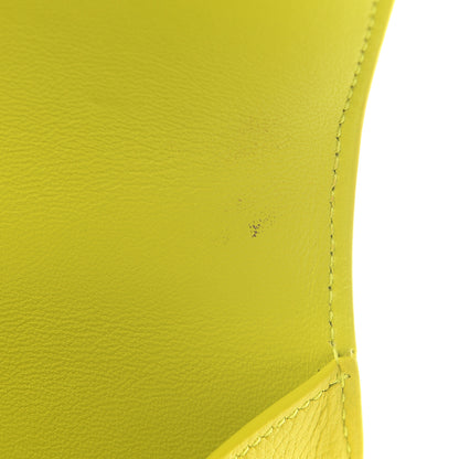 Balenciaga Grained Calfskin Hourglass Top Handle Bag XS Lime 10 of 12