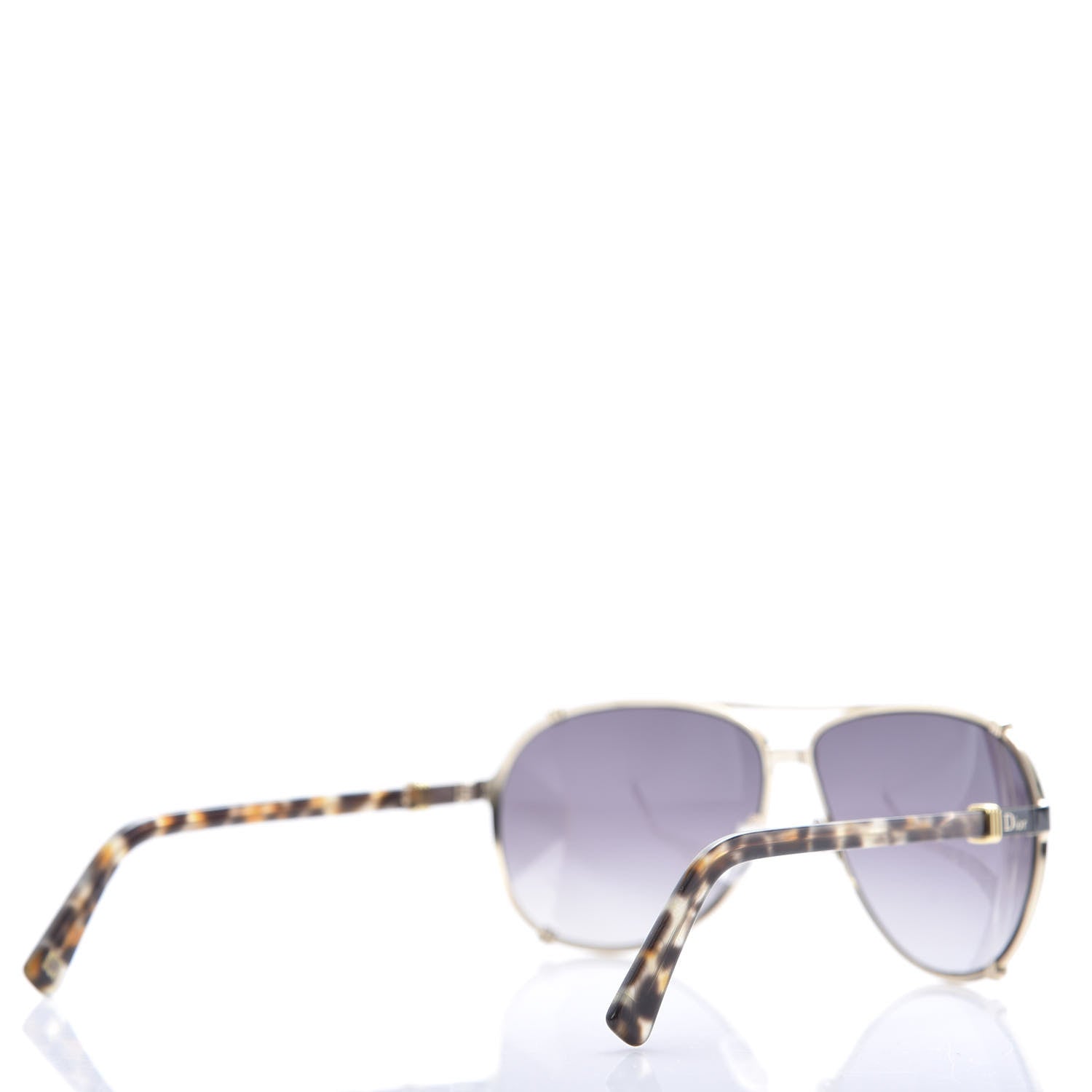 Christian Dior Chicago 2 Aviator Sunglasses Brown 4 of 7