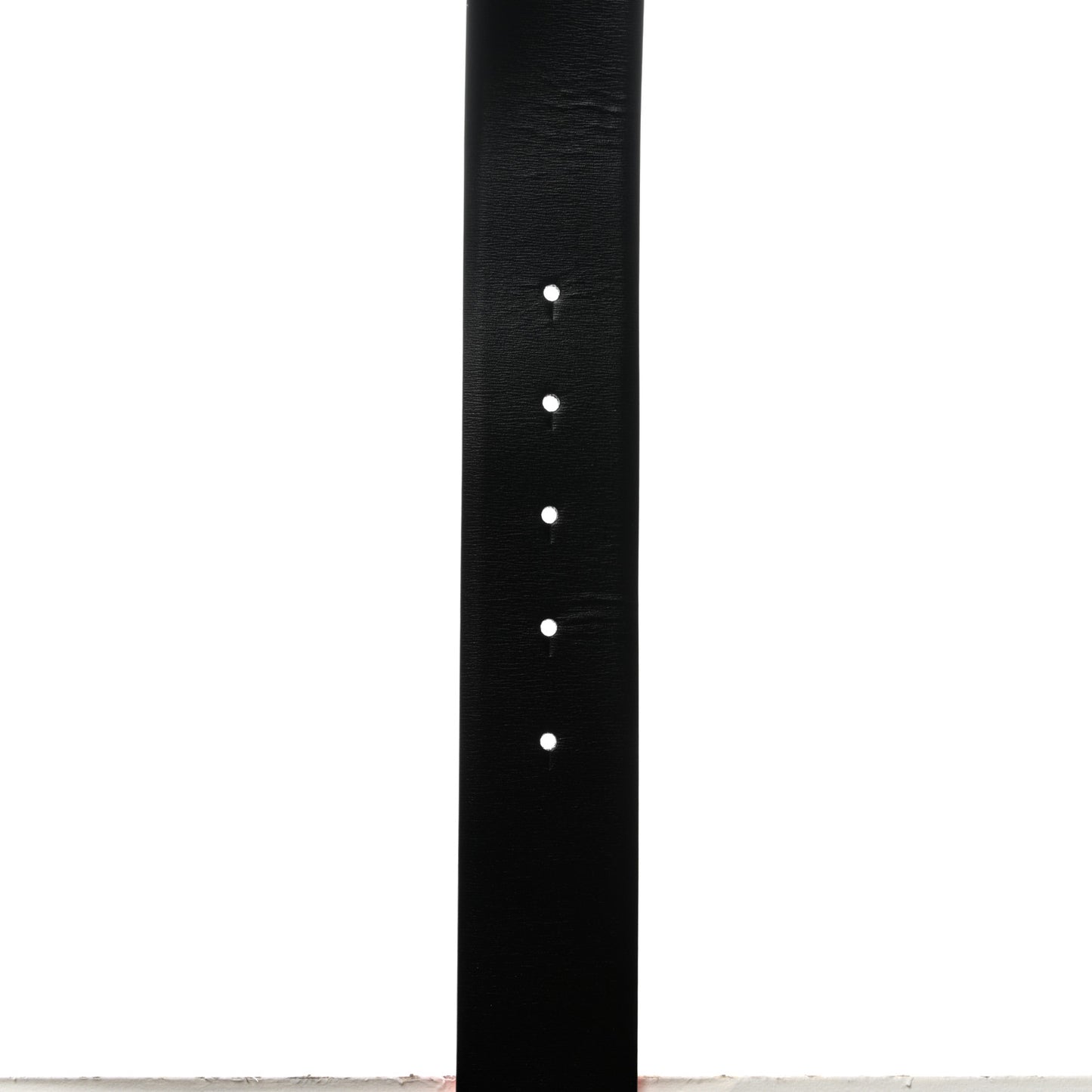 Glossy Calfskin One Stud Reversible Belt 70 28 Black Pure Red