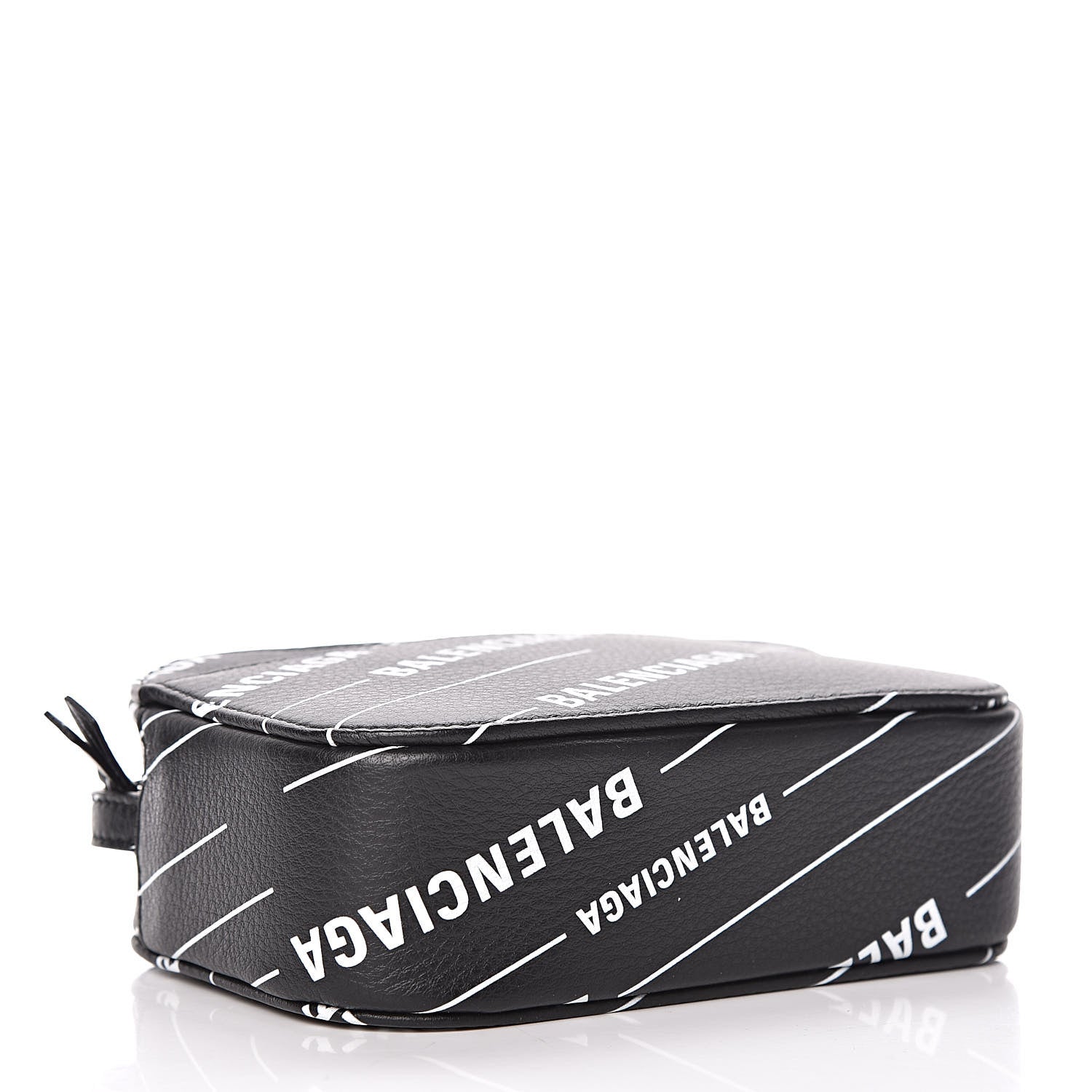 Balenciaga Calfskin Logo Print XS Everyday Camera Bag Black 4 of 9