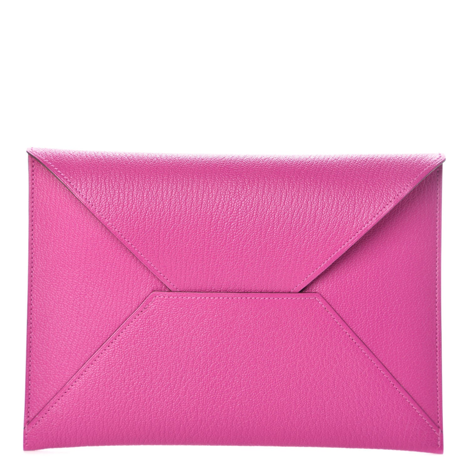 Hermes Chevre Mysore Envelope Trio Wallet Magnolia Ambre Capucine 1 of 9