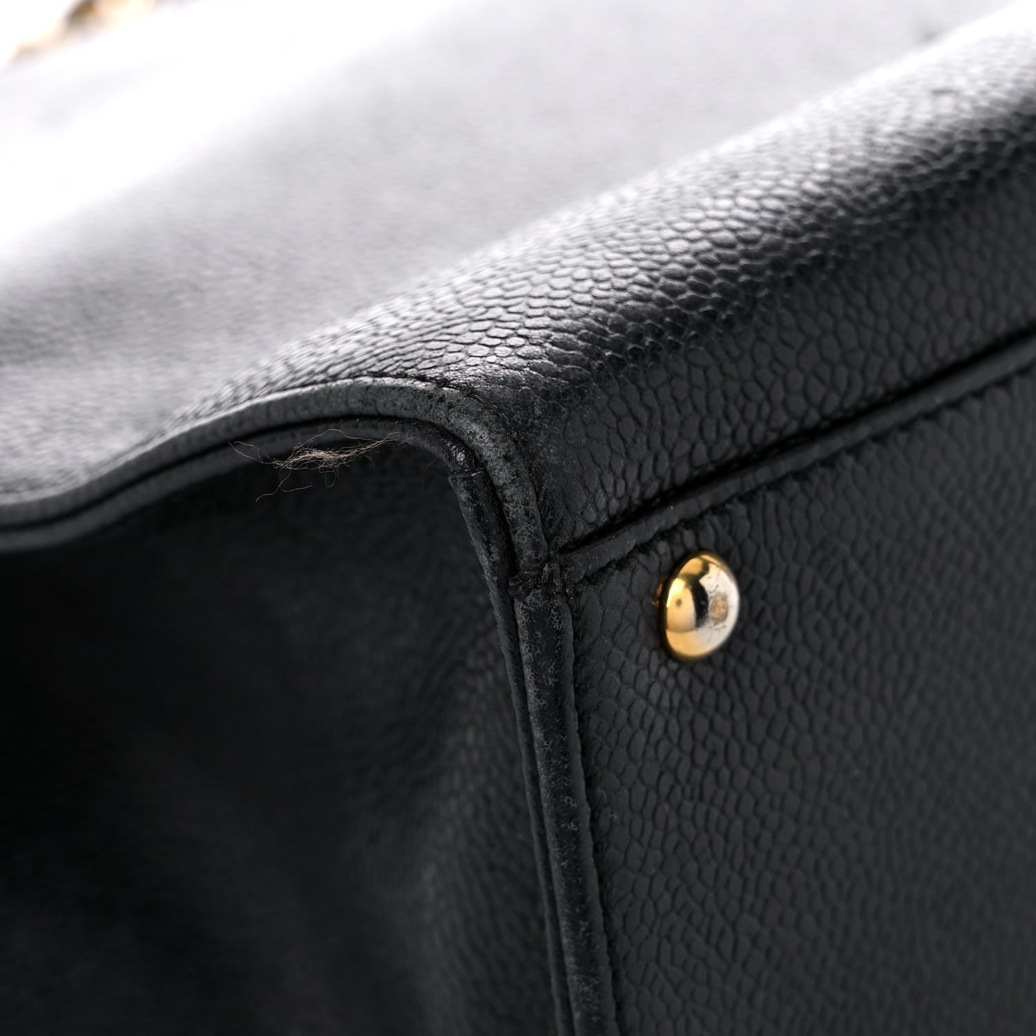 Chanel Caviar Shoulder Bag Black 10 of 22