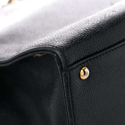 Chanel Caviar Shoulder Bag Black 10 of 22