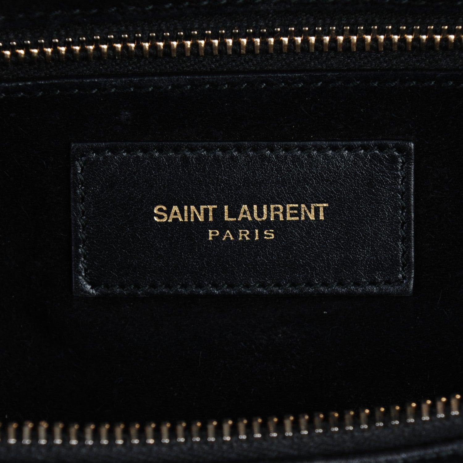 Saint Laurent Calfskin Classic Duffle 12 Black 6 of 11