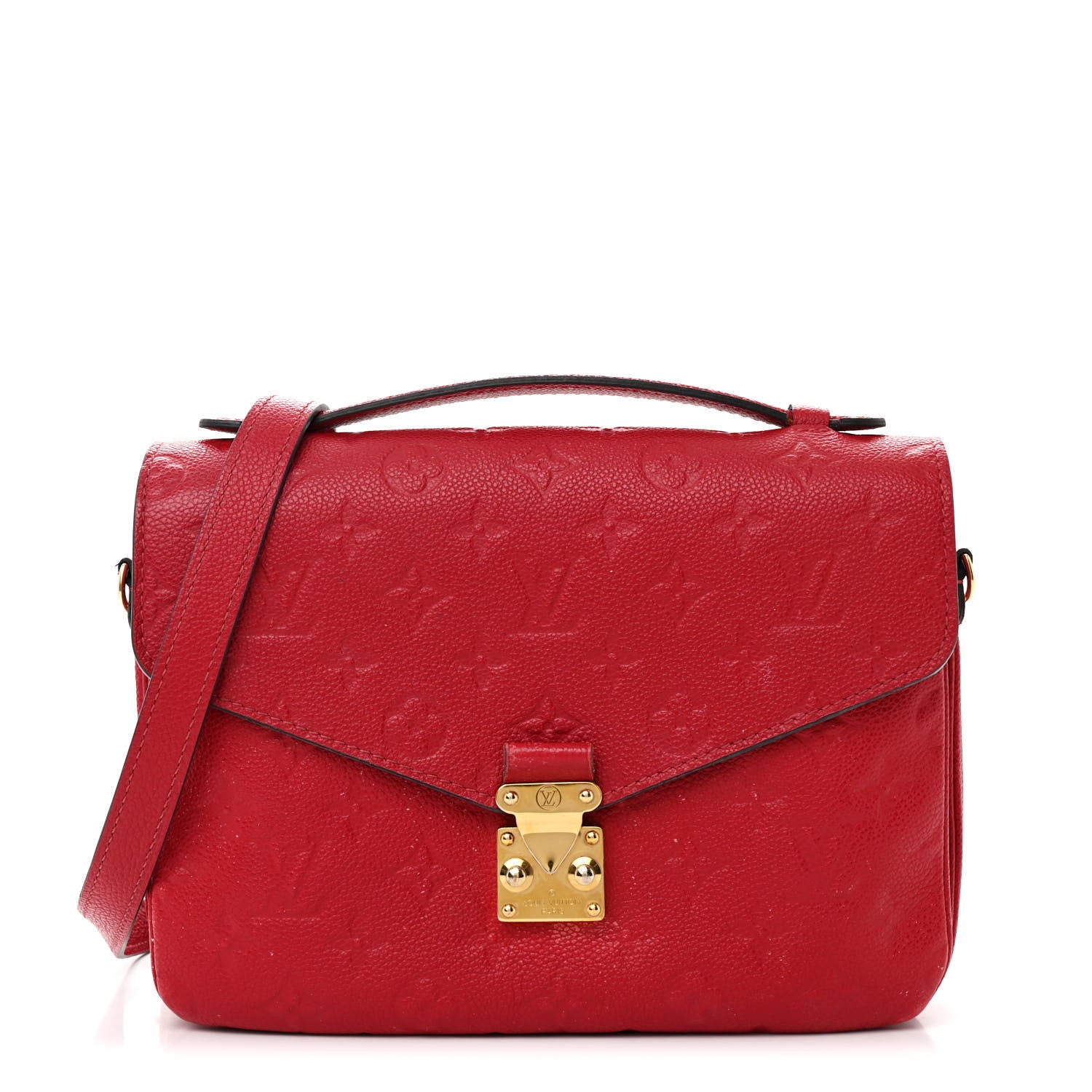 Louis Vuitton Empreinte Pochette Metis Scarlet 1 of 16