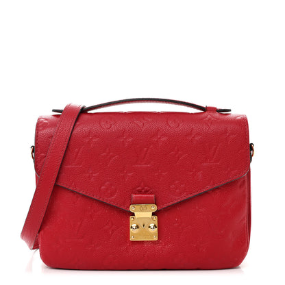 Louis Vuitton Empreinte Pochette Metis Scarlet 1 of 16