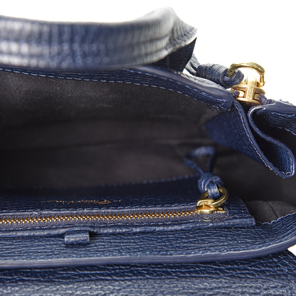 3.1 Phillip Lim 3.1 Textured Calfskin Mini Pashli Satchel Ink 4 of 9