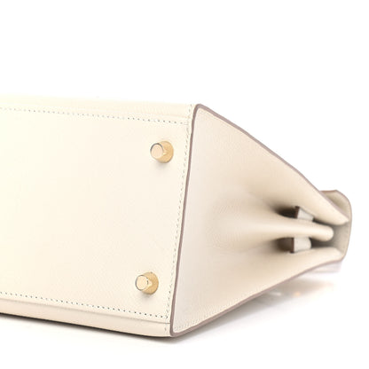 Hermes Epsom Kelly Sellier 28 Craie 10 of 10