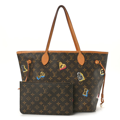 Louis Vuitton Monogram Love Locks Neo Neverfull MM 3 of 9