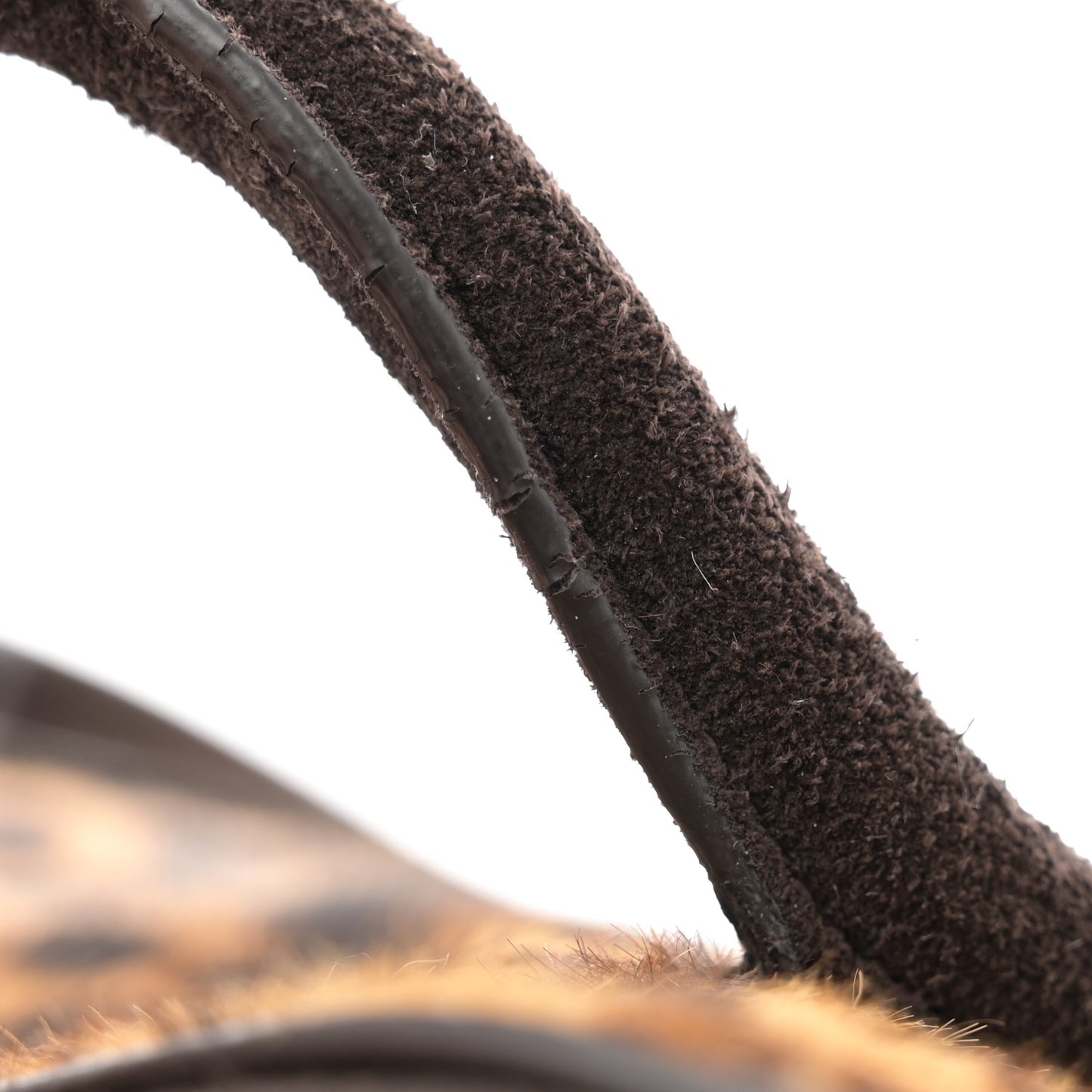 Cavallino Leopard Print Twin Pocket Tote Miele Moro