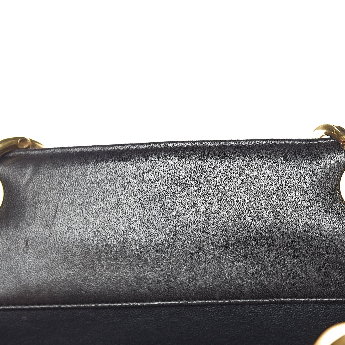 Patent Quilted Grand Shopping Tote GST Black