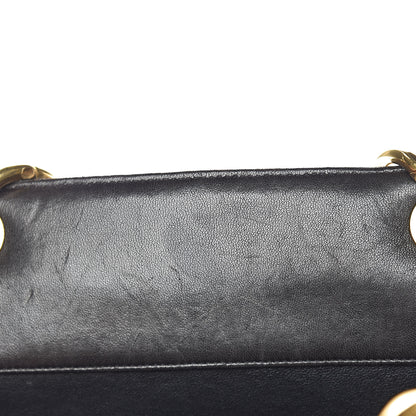 Chanel Patent Quilted Grand Shopping Tote GST Black 11 of 25
