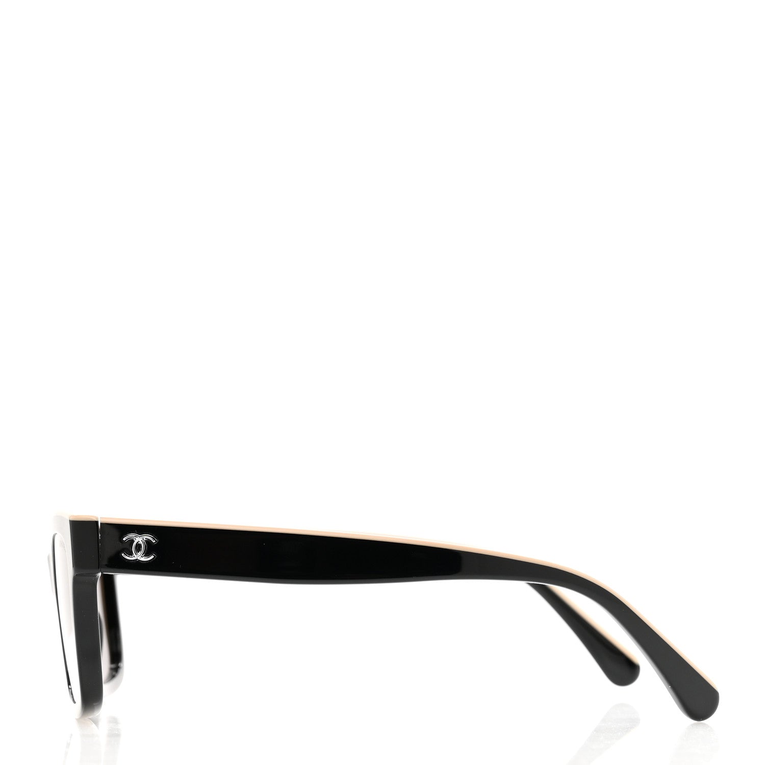 Chanel Acetate Polarized Square Sunglasses 5417 Black 3 of 7