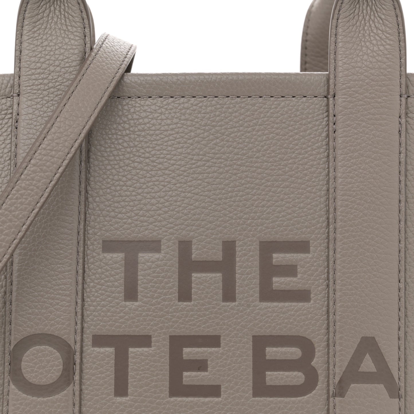 Grained Calfskin Medium The Tote Bag Cement