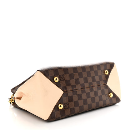 Louis Vuitton Damier Ebene Cuir Taurillon Brittany Creme 4 of 12