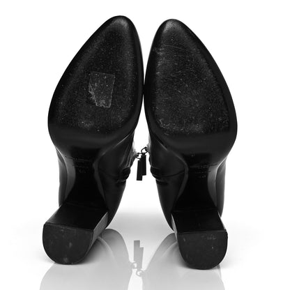 Saint Laurent Nappa Vendome Loulou Ankle Zip Boot 40 Black 5 of 7