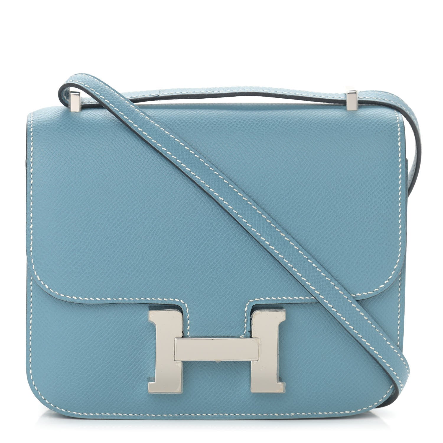 Hermes Epsom Constance 18 Blue Jean 1 of 14
