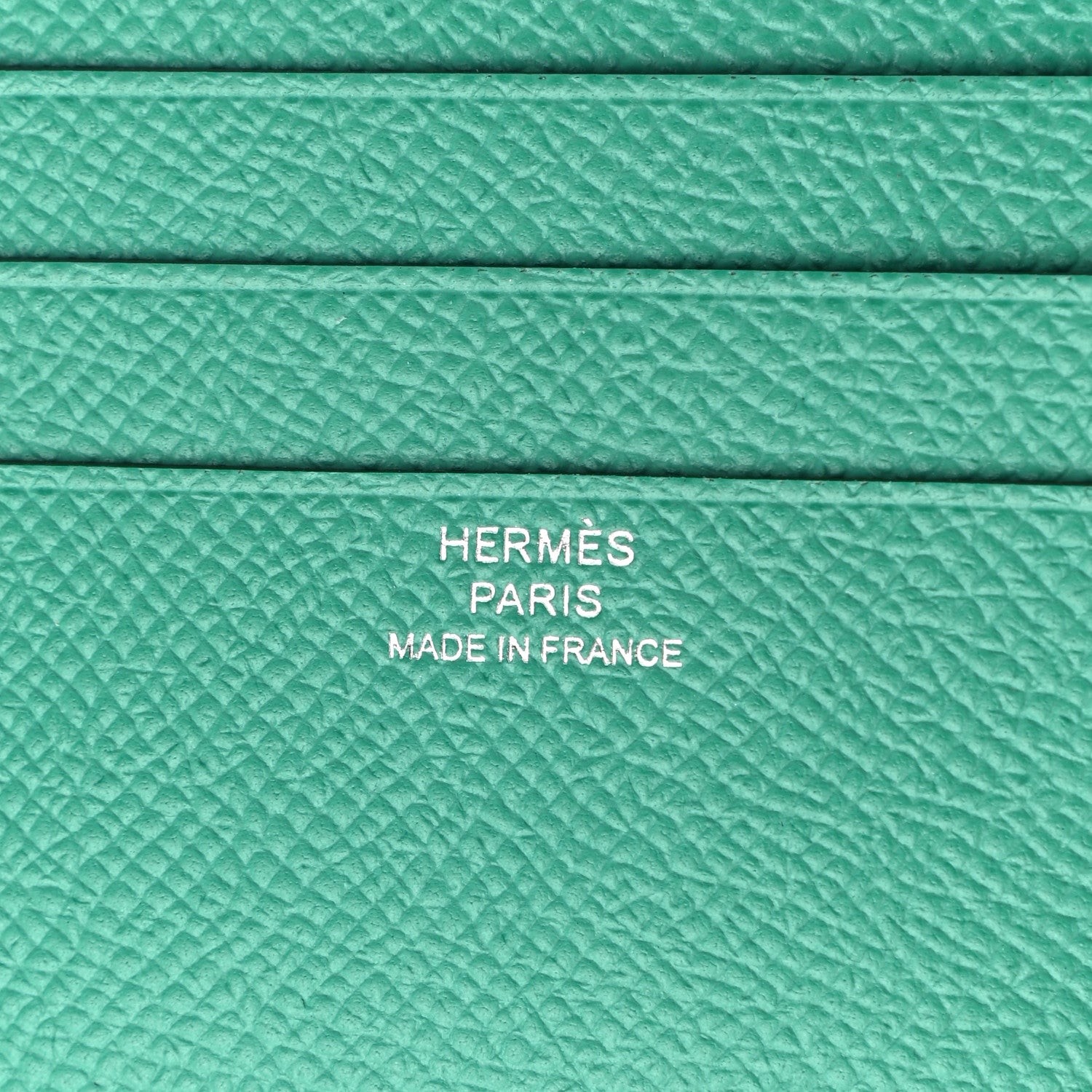 Hermes Epsom MC2 Copernic Wallet Vert Jade 6 of 8