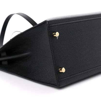 Hermes Epsom Kelly Sellier 32 Black 8 of 9