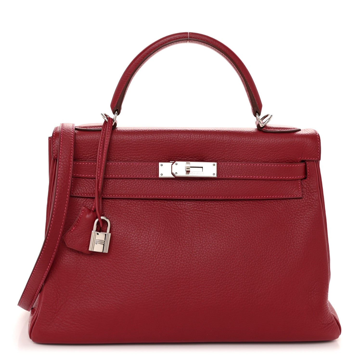 Hermes Togo Kelly Retourne 32 Rouge Vif 1 of 21